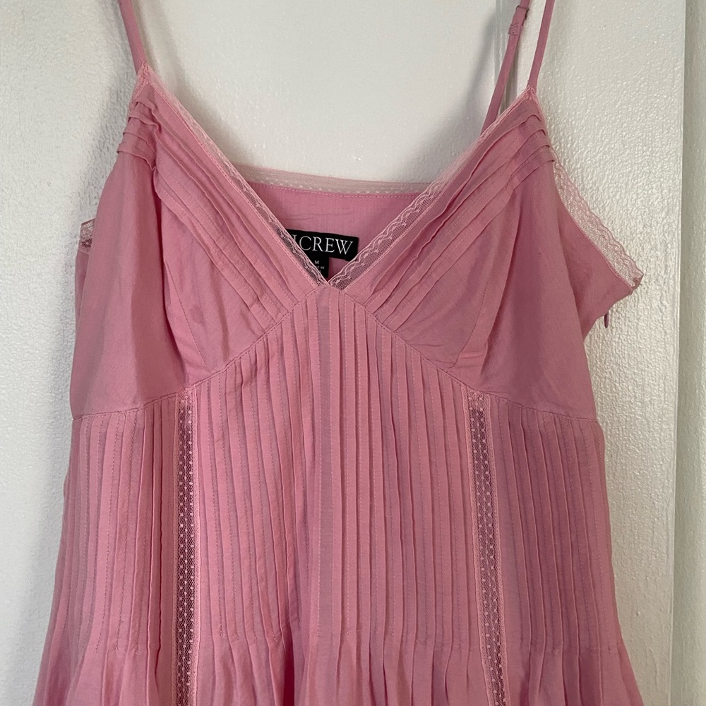J. Crew | Milano dress in cotton voile - Bright Daylily